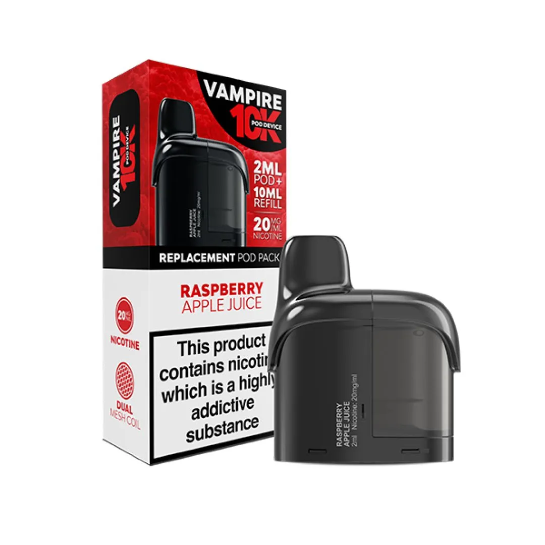 Vampire Vape 10K Refill Pods | Only £6.99 | Any 3 for £18