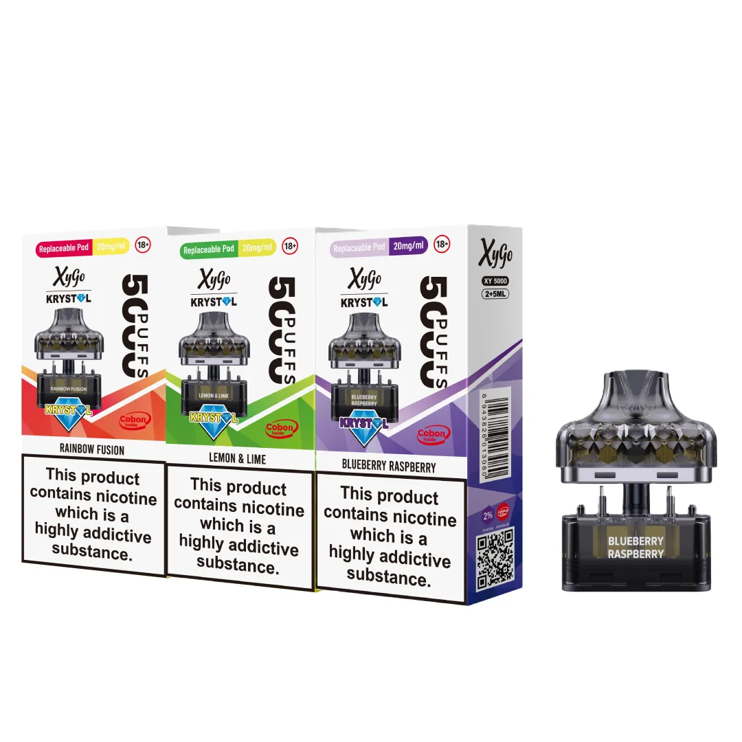 Xygo Krystal 5000 Refill Pods | Only £4.99