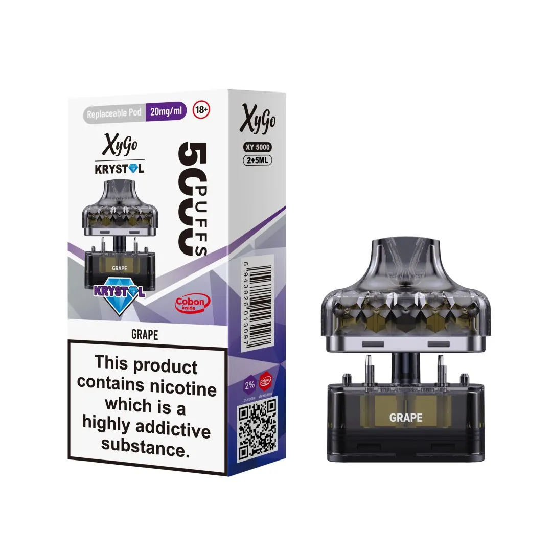 Xygo Krystal 5000 Refill Pods | Only £4.99
