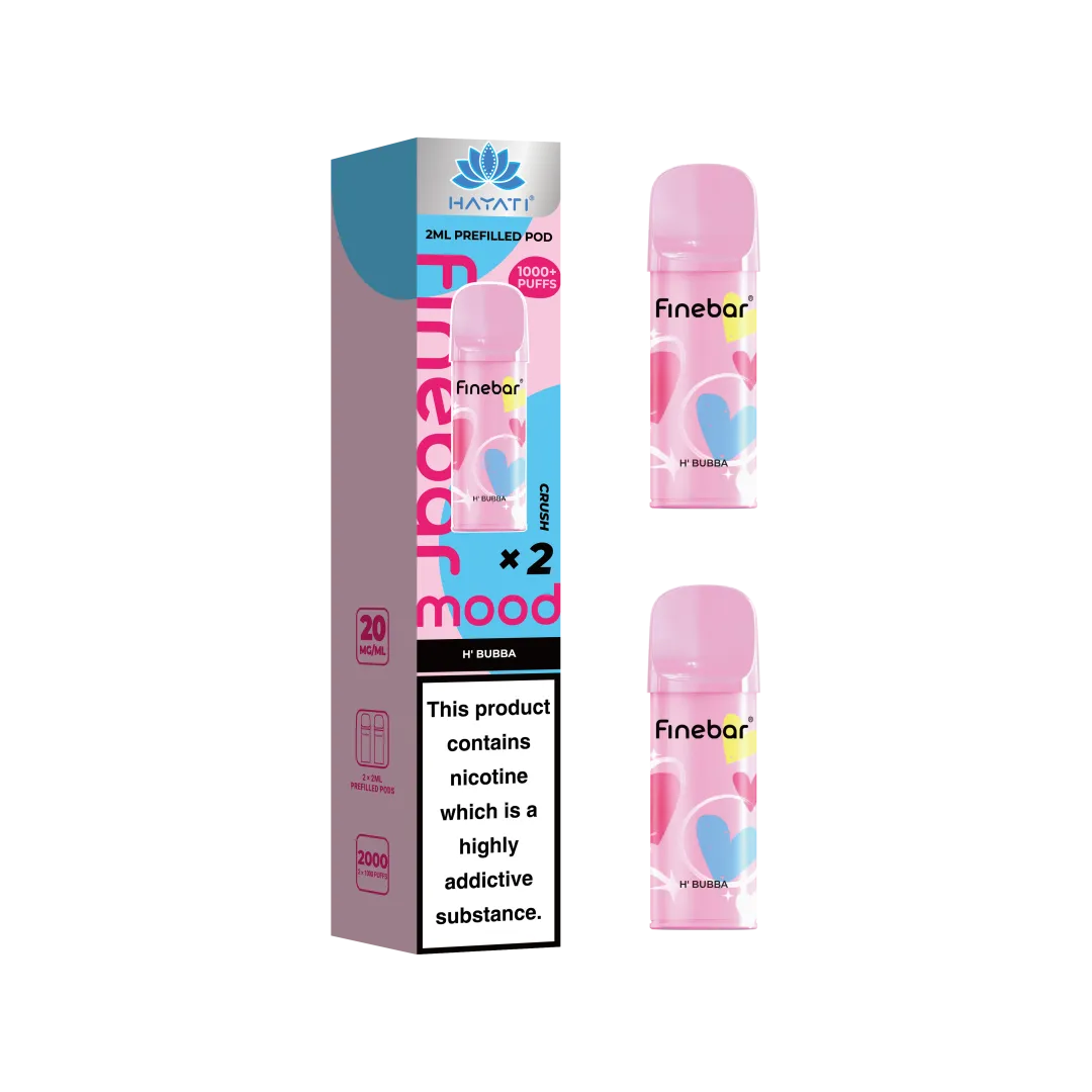 Hayati Finebar Mood Refill Pods (2PACK) | Only £4.99 | Any 3 for £12