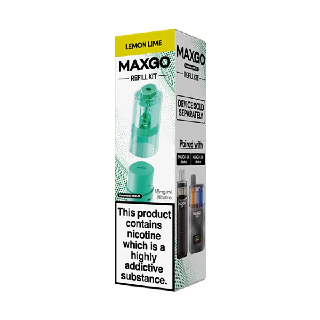 Relx Maxgo Refill Pods | Only £5.99 | Any 3 for £16