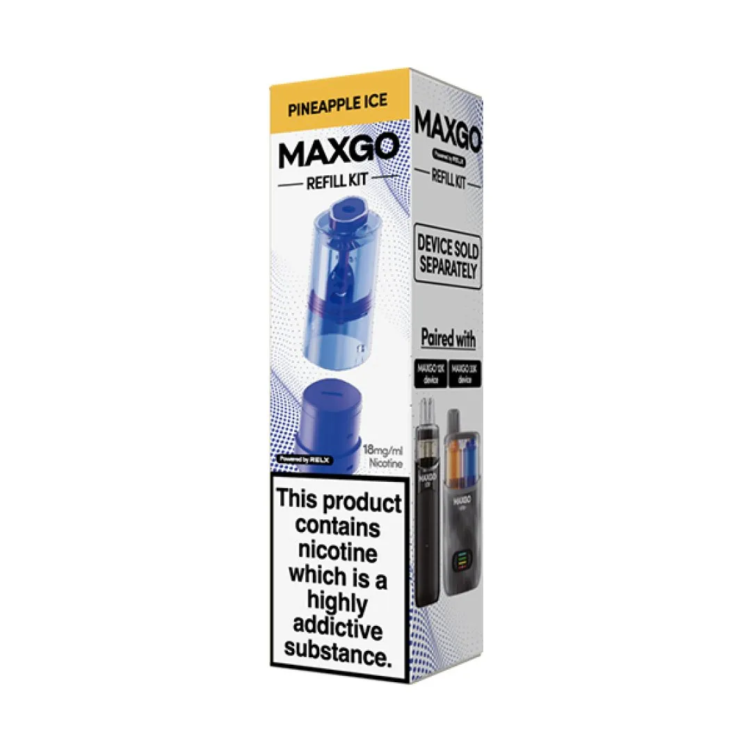 Relx Maxgo Refill Pods | Only £5.99 | Any 3 for £16