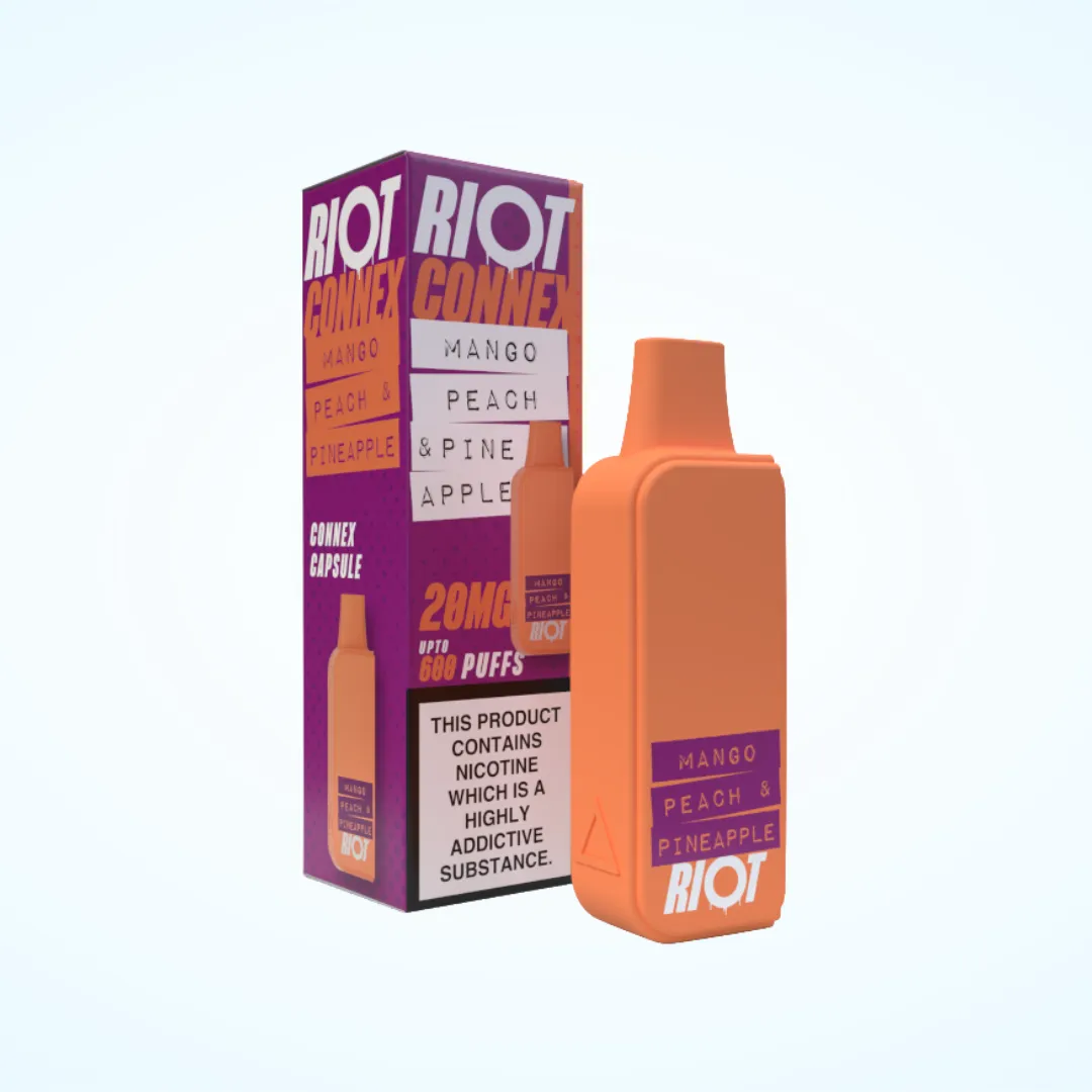 Riot Connex Prefilled Pods (Capsules) | Only £2.99 | Any 4 for £10