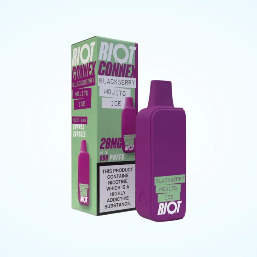 Riot Connex Prefilled Pods (Capsules) | Only £2.99 | Any 4 for £10
