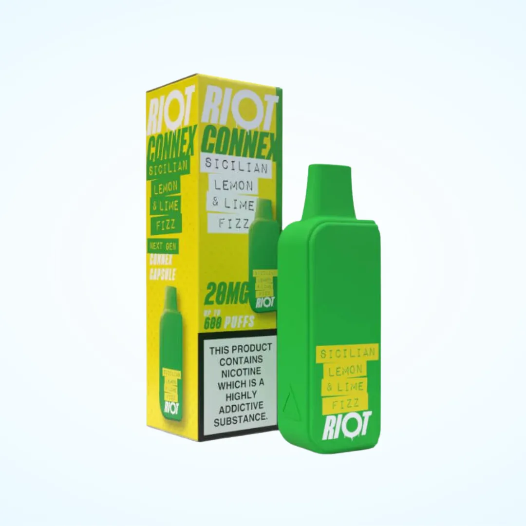 Riot Connex Prefilled Pods (Capsules) | Only £2.99 | Any 4 for £10
