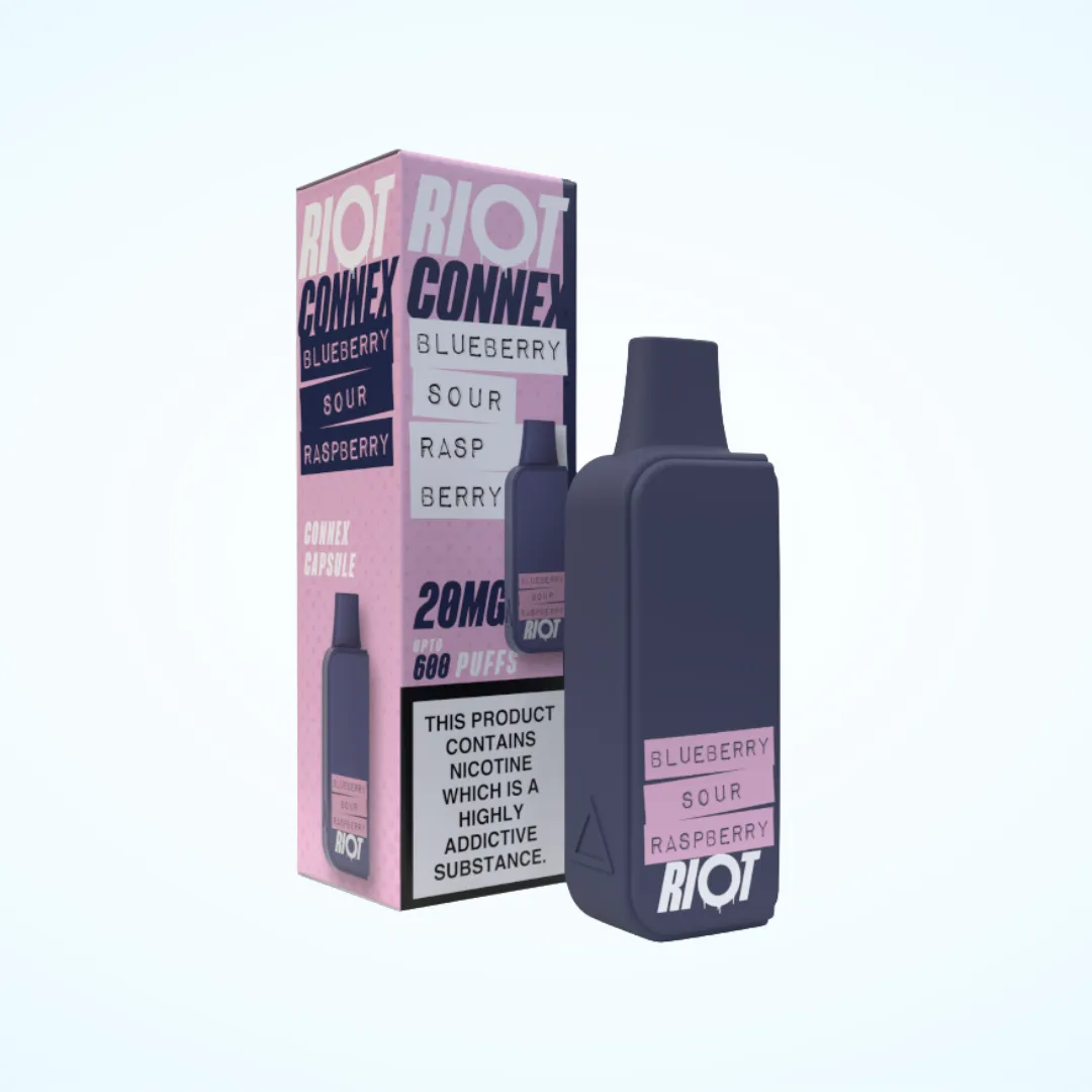 Riot Connex Prefilled Pods (Capsules) | Only £2.99 | Any 4 for £10