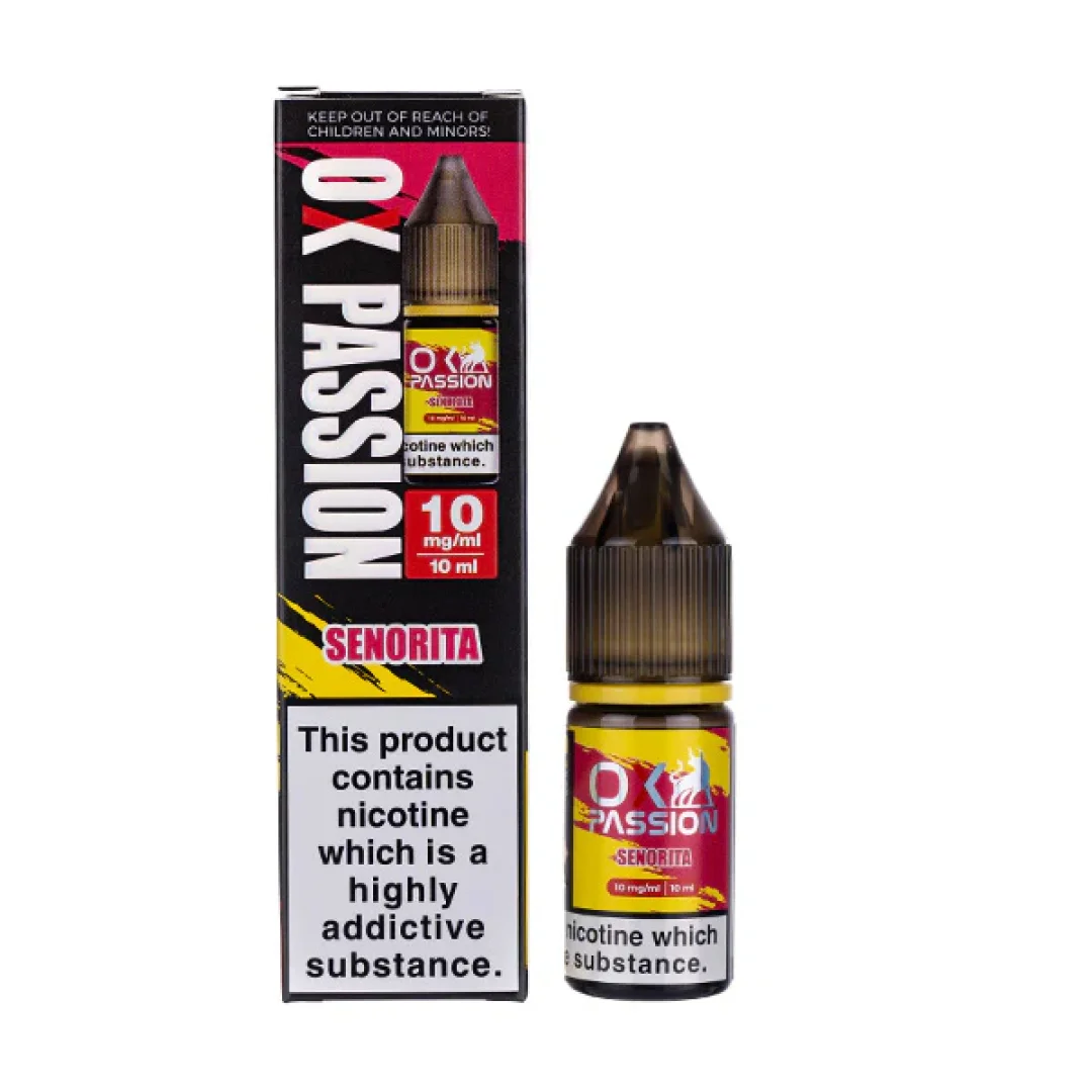 Senorita Nic Salt E-Liquid by Oxva Ox Passion