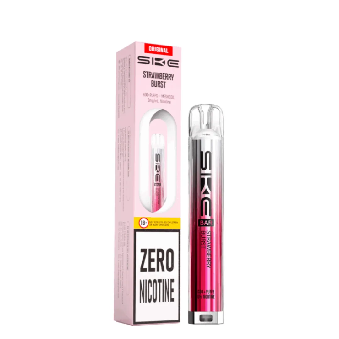 SKE BAR 600 Puffs Prefilled Pod Kit (ZERO NICOTINE) | Only £4.99 | Any 3 for £14