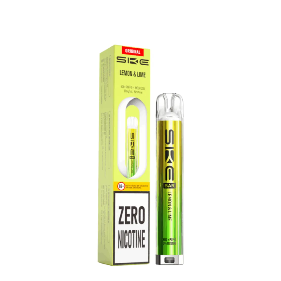 SKE BAR 600 Puffs Prefilled Pod Kit (ZERO NICOTINE) | Only £4.99 | Any 3 for £14