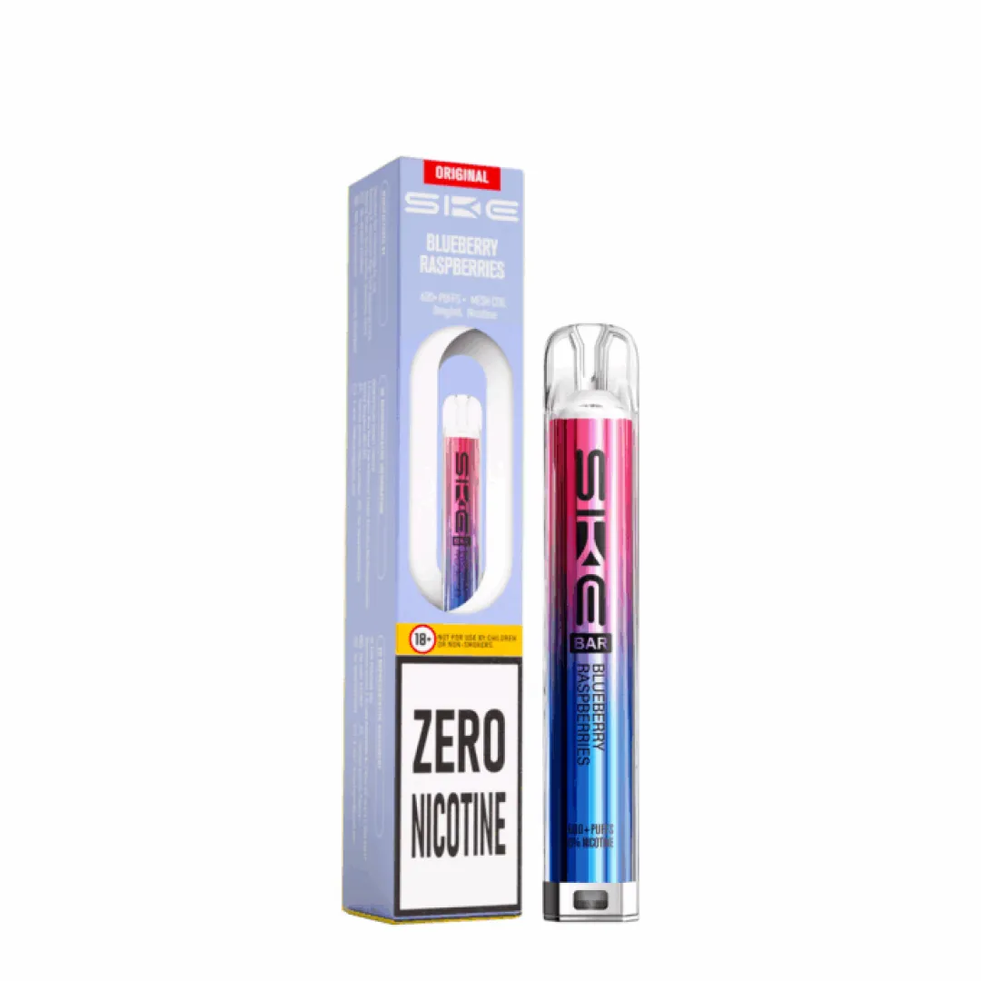 SKE BAR 600 Puffs Prefilled Pod Kit (ZERO NICOTINE) | Only £4.99 | Any 3 for £14