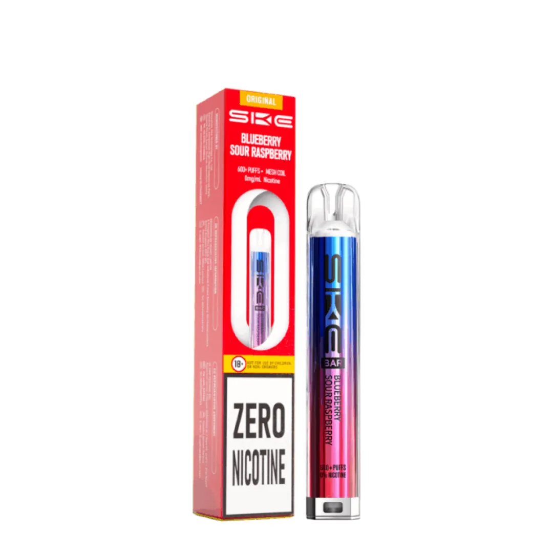 SKE BAR 600 Puffs Prefilled Pod Kit (ZERO NICOTINE) | Only £4.99 | Any 3 for £14