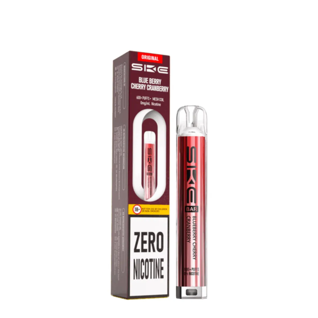 SKE BAR 600 Puffs Prefilled Pod Kit (ZERO NICOTINE) | Only £4.99 | Any 3 for £14