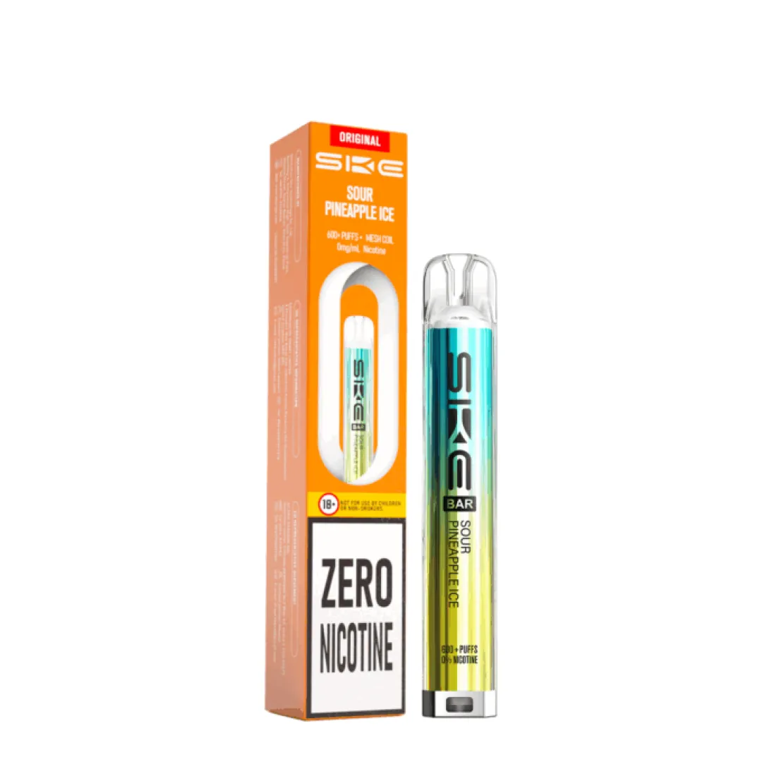 SKE BAR 600 Puffs Prefilled Pod Kit (ZERO NICOTINE) | Only £4.99 | Any 3 for £14