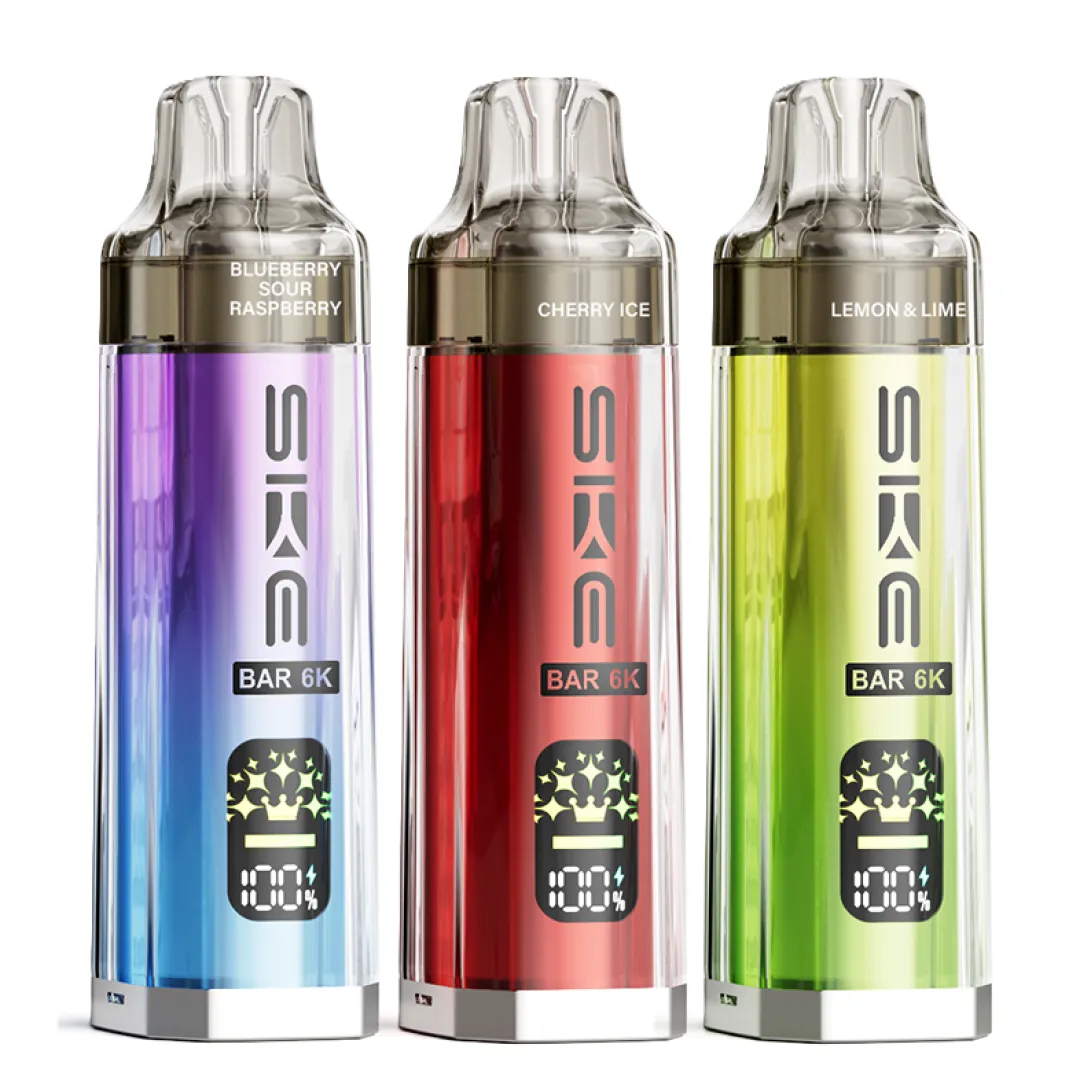 SKE Bar 6K Puffs Prefilled Pod Kit | Compatible with SKE Bar 15K | Only £5.99