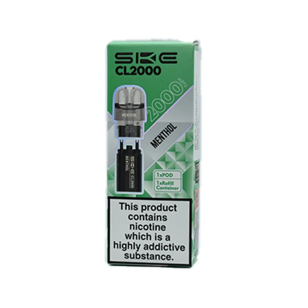 SKE CL2000 Prefilled Refill Pod | Only £4.99 | Any 3 for £12