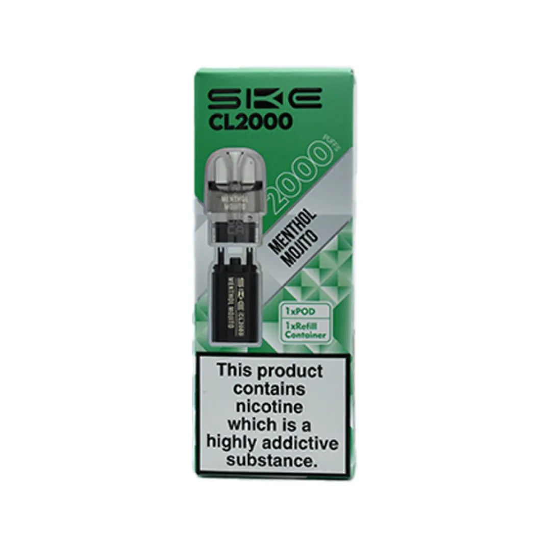 SKE CL2000 Prefilled Refill Pod | Only £4.99 | Any 3 for £12