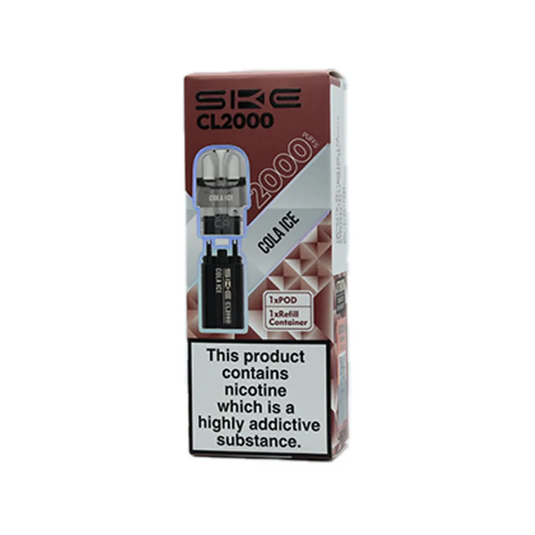 SKE CL2000 Prefilled Refill Pod | Only £4.99 | Any 3 for £12