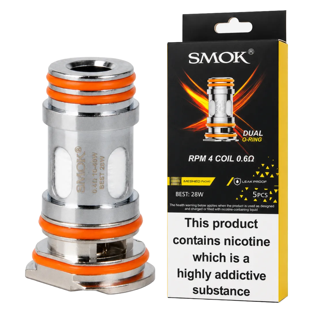 SMOK RPM 4 Replacement Coils (5PACK) | £9.99 Only
