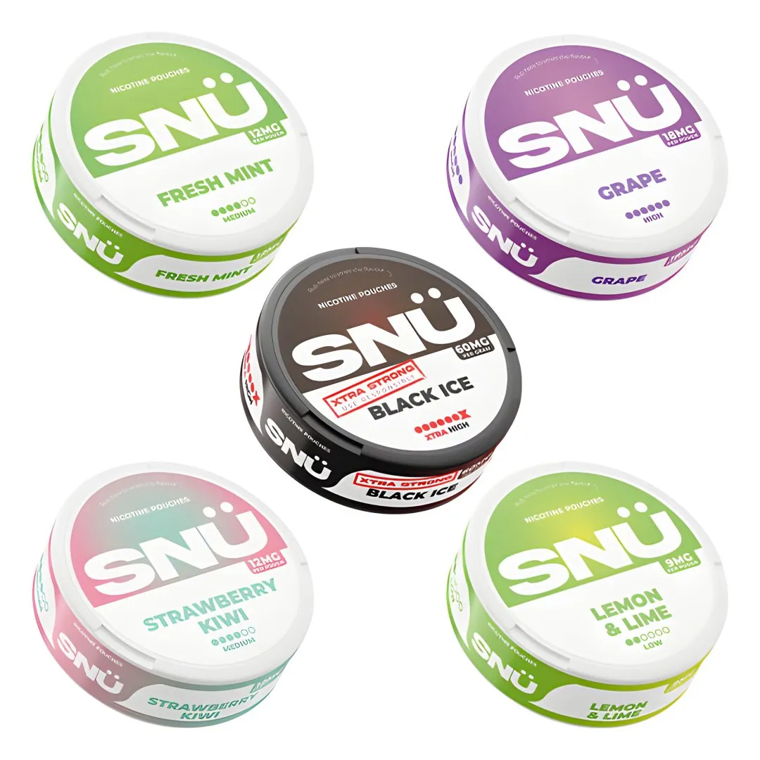 SNÜ Nicotine Pouches | Only £4.99 | Any 3 for £12