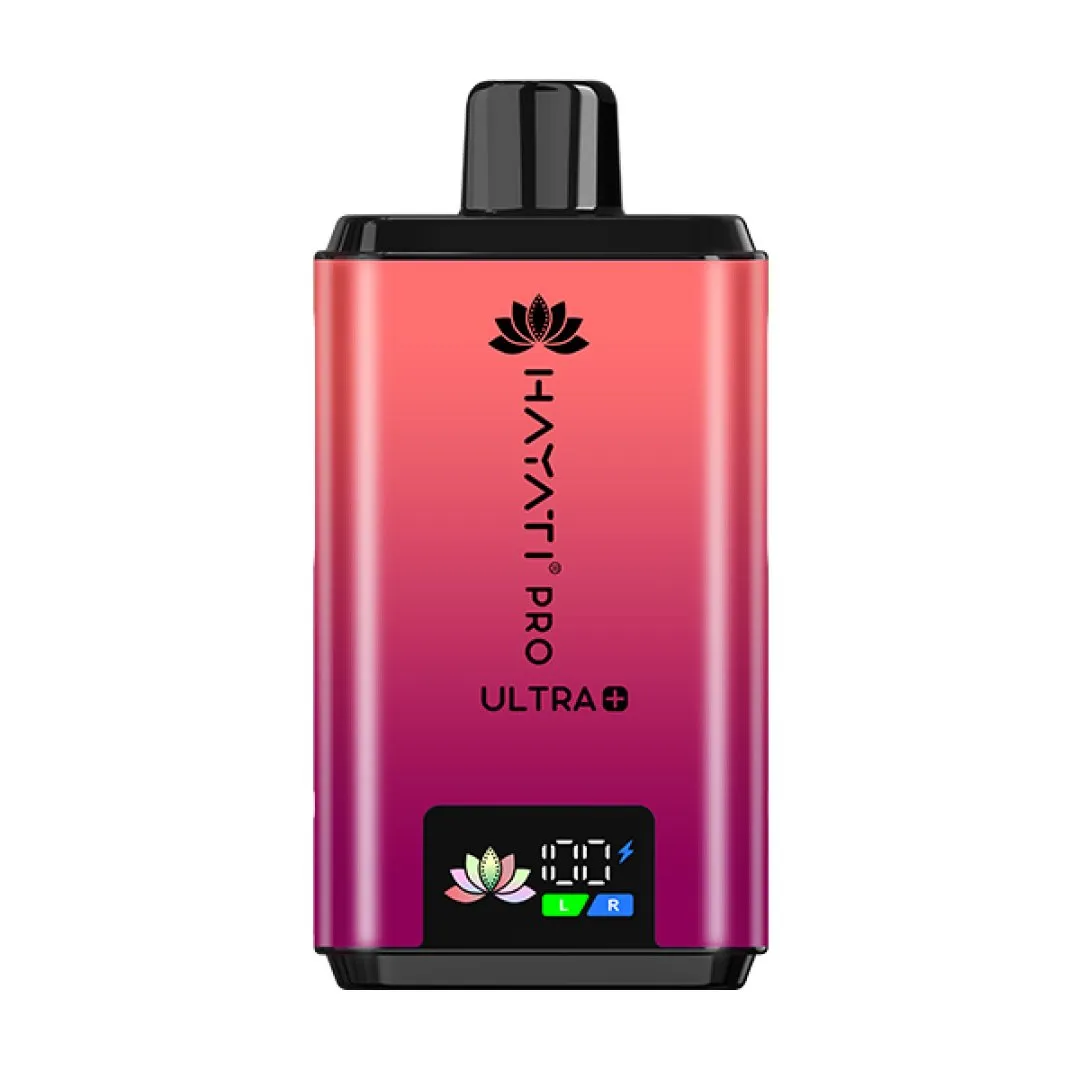 Straw Guava / Dragon Berries Hayati Pro Ultra Plus 25000 Puffs Prefilled Vape Kit