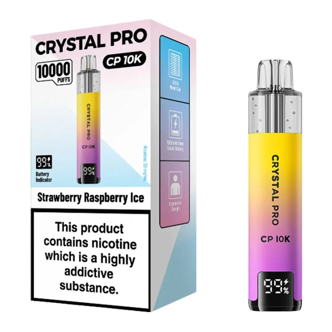 Crystal Pro CP 10K Puffs Prefilled Pod Kit | Only £7.99 | Any 3 for £21