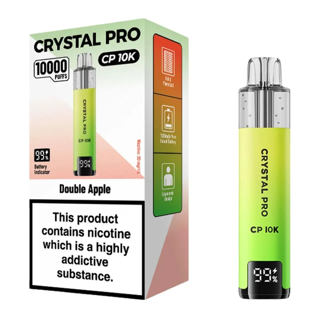 Crystal Pro CP 10K Puffs Prefilled Pod Kit | Only £7.99 | Any 3 for £21