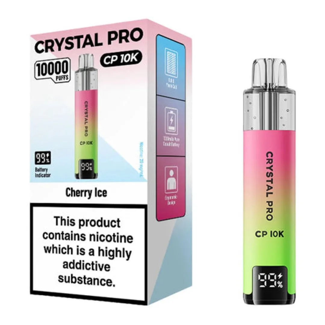 Crystal Pro CP 10K Puffs Prefilled Pod Kit | Only £7.99 | Any 3 for £21