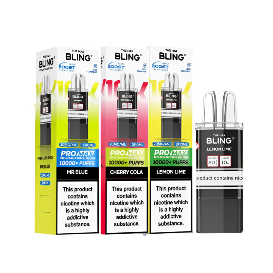 The Bling Pro Max 10000 Refill Pods | Only £6.99 | Any 3 for £18