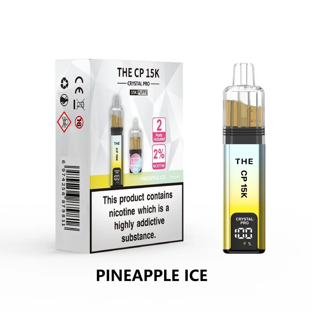 The Crystal Pro CP 15K Puffs Prefilled Vape Kit | Only £9.99 | Any 3 for £28
