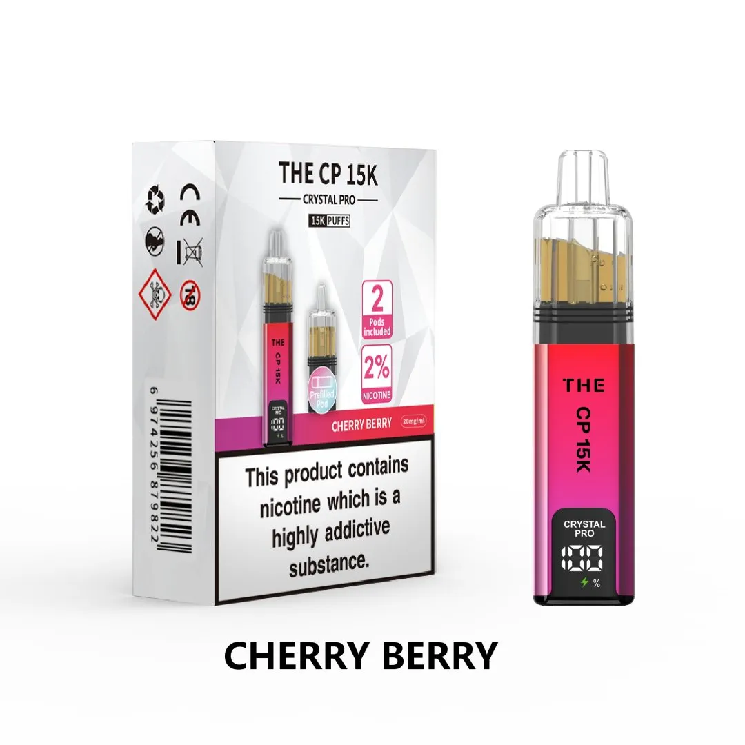 The Crystal Pro CP 15K Puffs Prefilled Vape Kit | Only £9.99 | Any 3 for £28