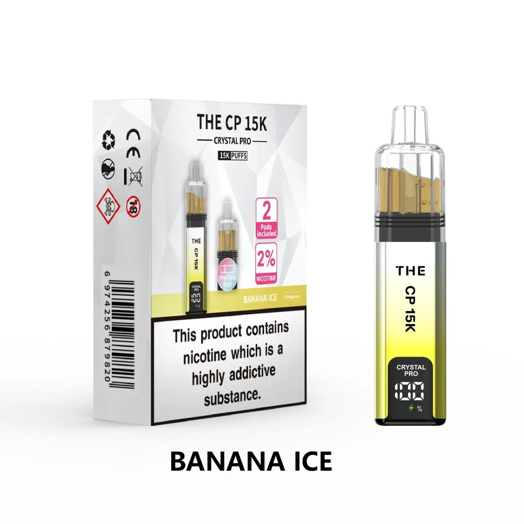 The Crystal Pro CP 15K Puffs Prefilled Vape Kit | Only £9.99 | Any 3 for £28