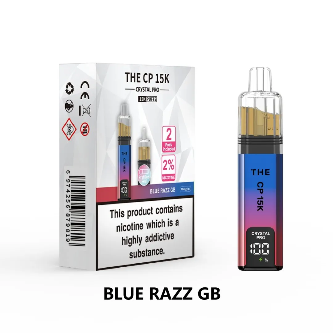 The Crystal Pro CP 15K Puffs Prefilled Vape Kit | Only £9.99 | Any 3 for £28
