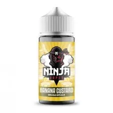 E-Liquid Banana Custard 100ml Shortfill