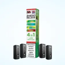 IVG 2400 Puffs Rechargeable – Lime Edition