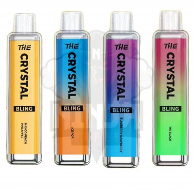 The Crystal Bling 6000 Puffs | 30+ Flavours | Check Price
