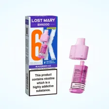 Blackberry Ice Lost Mary BM6000 Refill Pack Pod