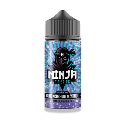 E-Liquid Blackcurrant Menthol 100ml Shortfill