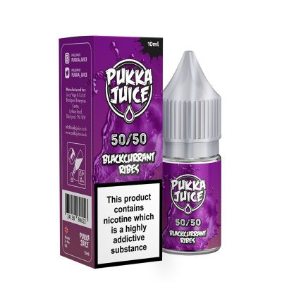 Pukka Juice E-Liquid Blackcurrant Ribes 10ml