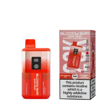 Box of 10 Bloody Bar Ultra Twist 20K Puffs Vape Kit | Only £89.99