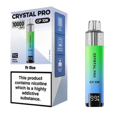 Box of 10 Crystal Pro CP 10K Puffs Prefilled Pod Kit | Only £69.99