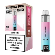Box of 10 Crystal Pro CP 10K Puffs Prefilled Pod Kit | Only £69.99