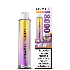 Box of 10 Hyola Pro Max 8000 Puffs Prefilled Pod Kit | Only £89.99