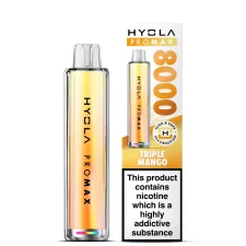 Box of 10 Hyola Pro Max 8000 Puffs Prefilled Pod Kit | Only £89.99
