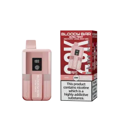 Box of 5 Bloody Bar Ultra Twist 20K Puffs Vape Kit | Only £44.99