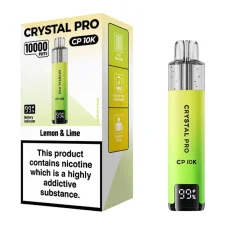 Box of 5 Crystal Pro CP 10K Puffs Prefilled Pod Kit | Only £34.99