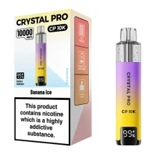 Box of 5 Crystal Pro CP 10K Puffs Prefilled Pod Kit | Only £34.99