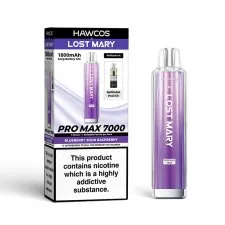 Box of 5 Lost Mary Pro Max 7000 Puff Refillable Pod Kit | Only £34.99