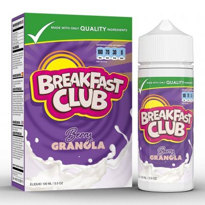 Breakfast Club E-Liquid Berry Granola 100ml