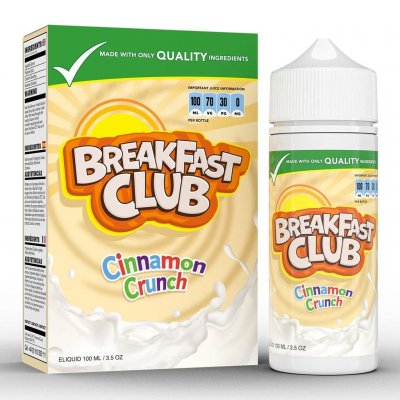 Breakfast Club E-Liquid Cinnamon Crunch 100ml