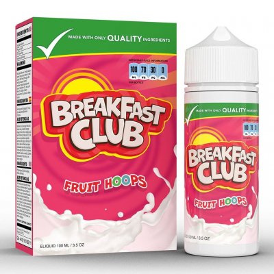Breakfast Club E-Liquid Fruit Hoops 100ml